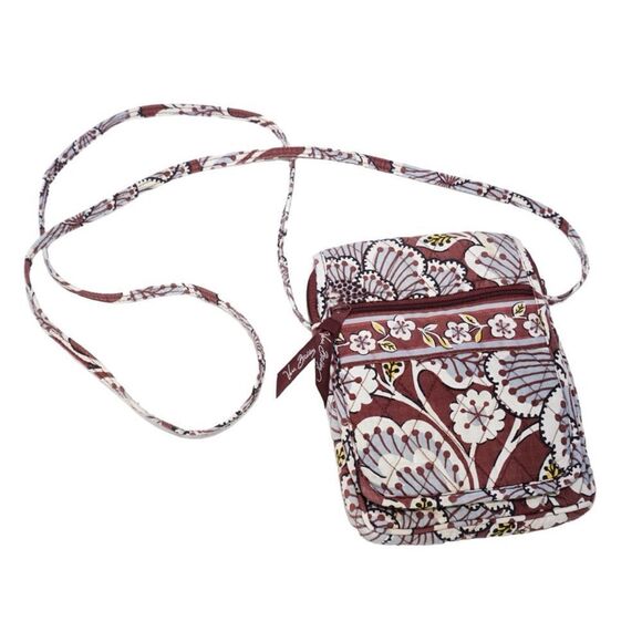 Vera Bradley BOGO FREE SALE Slate Blooms Crossbody Bag - Picture 2 of 10